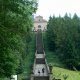<p>Homol, poutní místo pohled na kamenné schodiště</p>